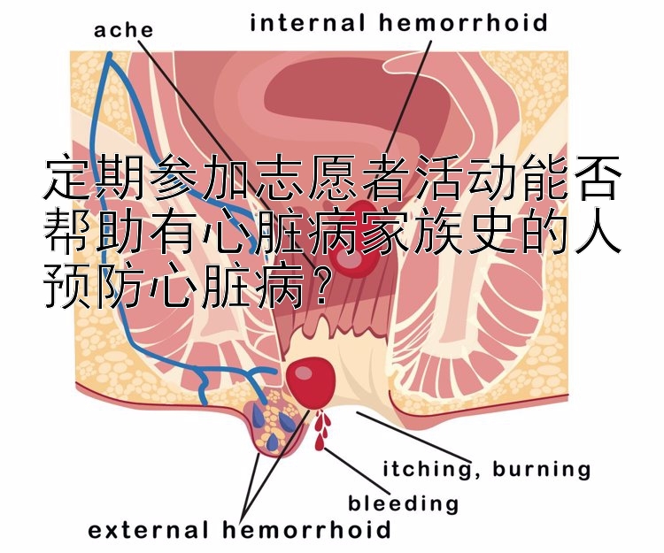 定期参加志愿者活动能否帮助有心脏病家族史的人预防心脏病？