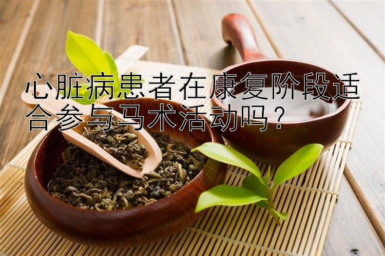 心脏病患者在康复阶段适合参与马术活动吗？