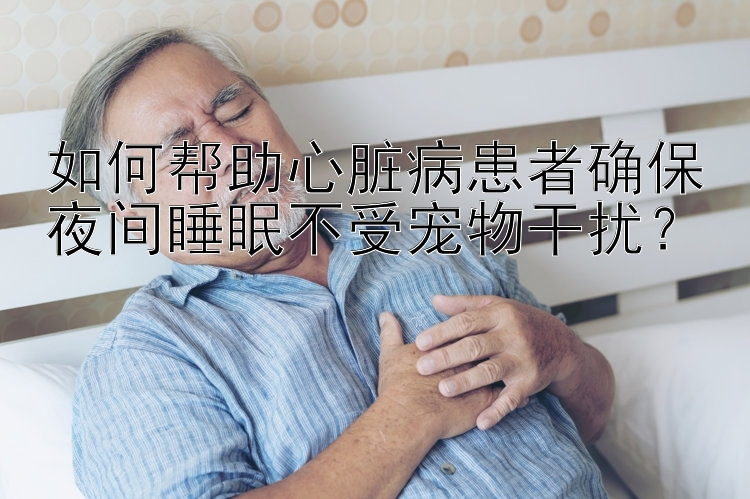 如何帮助心脏病患者确保夜间睡眠不受宠物干扰？