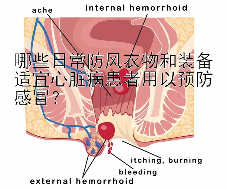 哪些日常防风衣物和装备适宜心脏病患者用以预防感冒？