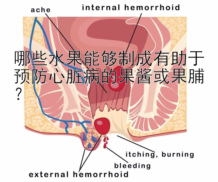 哪些水果能够制成有助于预防心脏病的果酱或果脯？