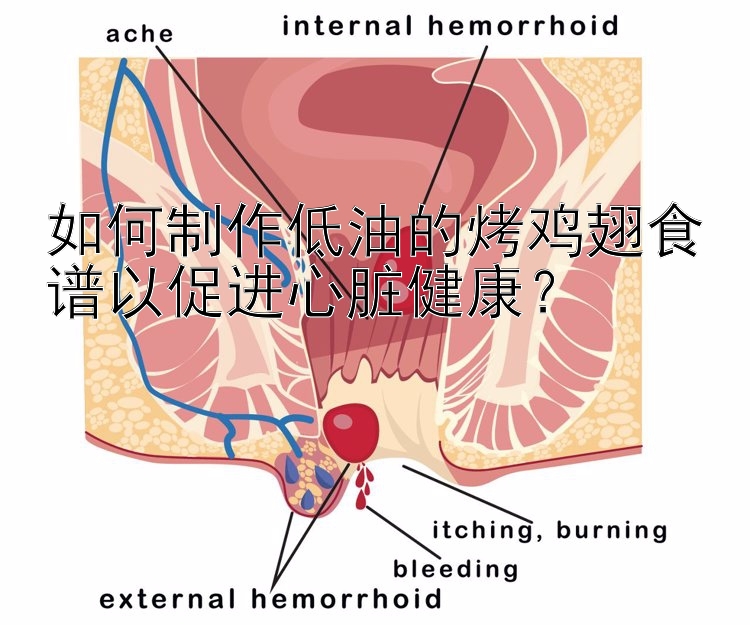 如何制作低油的烤鸡翅食谱以促进心脏健康？