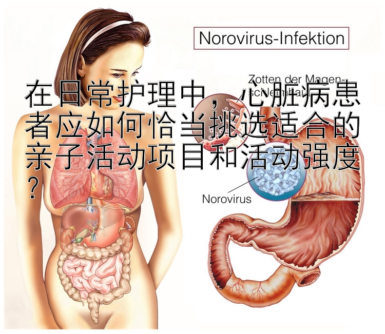 在日常护理中，心脏病患者应如何恰当挑选适合的亲子活动项目和活动强度？